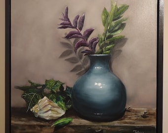 Original Oil Painting Framed Ready to Hang