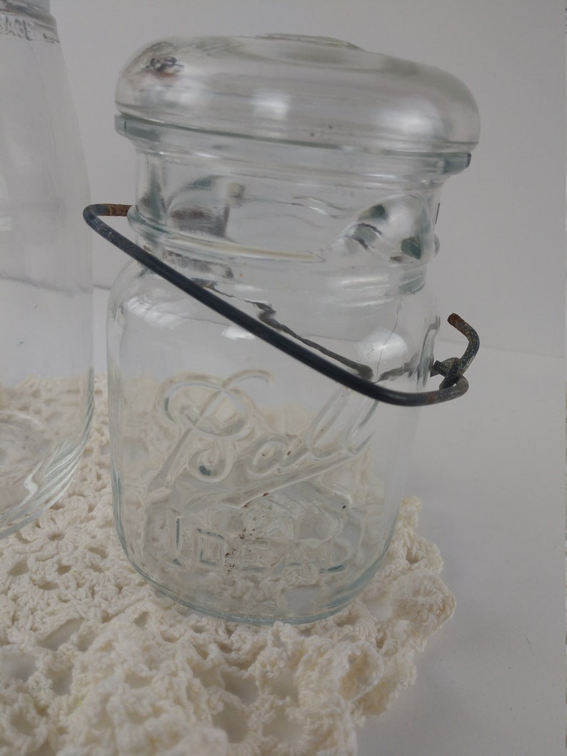 Vintage Ball Canning Jar with Wire Closure