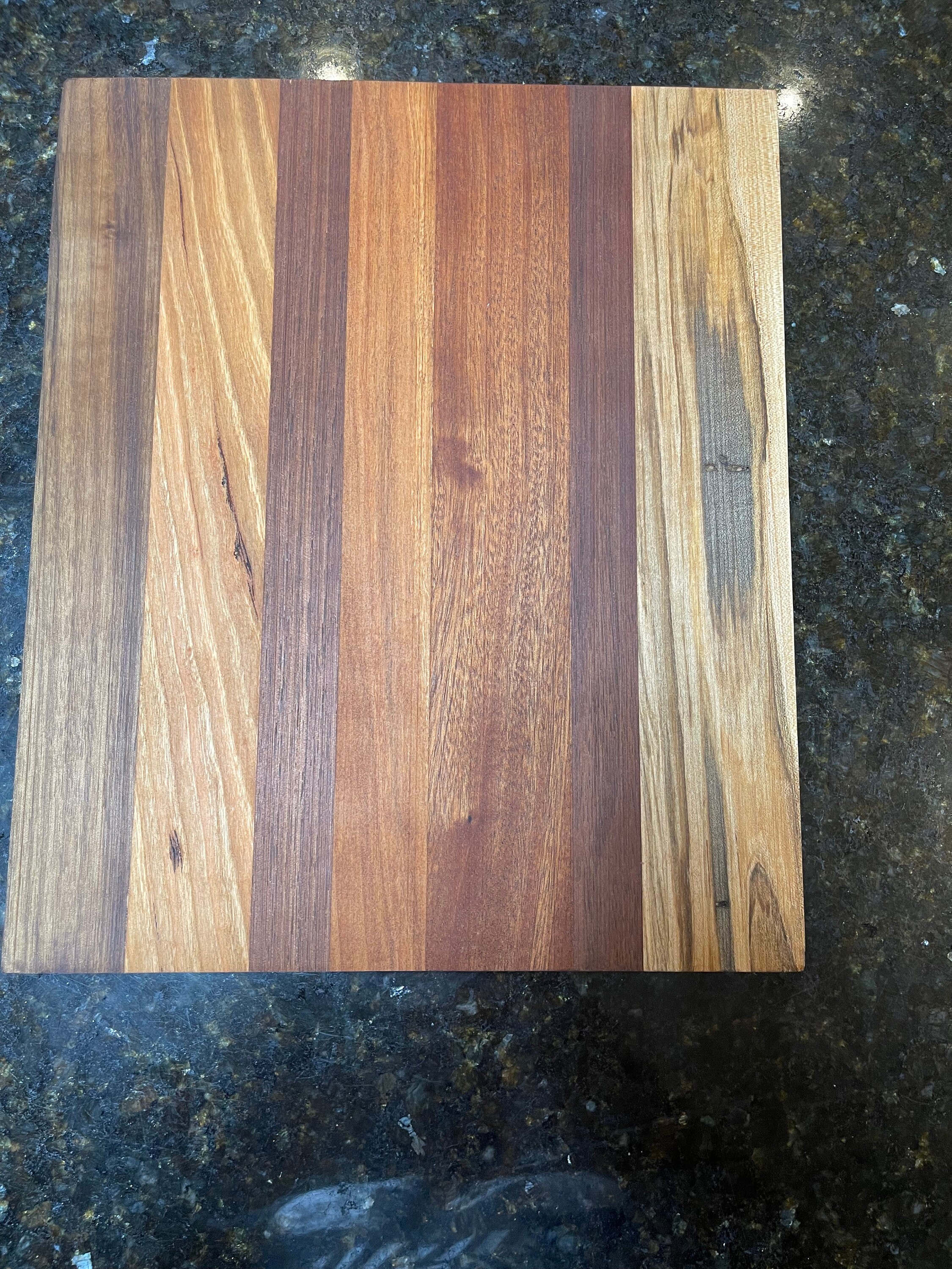 Hardwood Cutting Board Approx 11x13.125x.5 Etsy