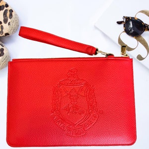 Delta Sigma Theta Wristlet•DST• Clutch Wristlet