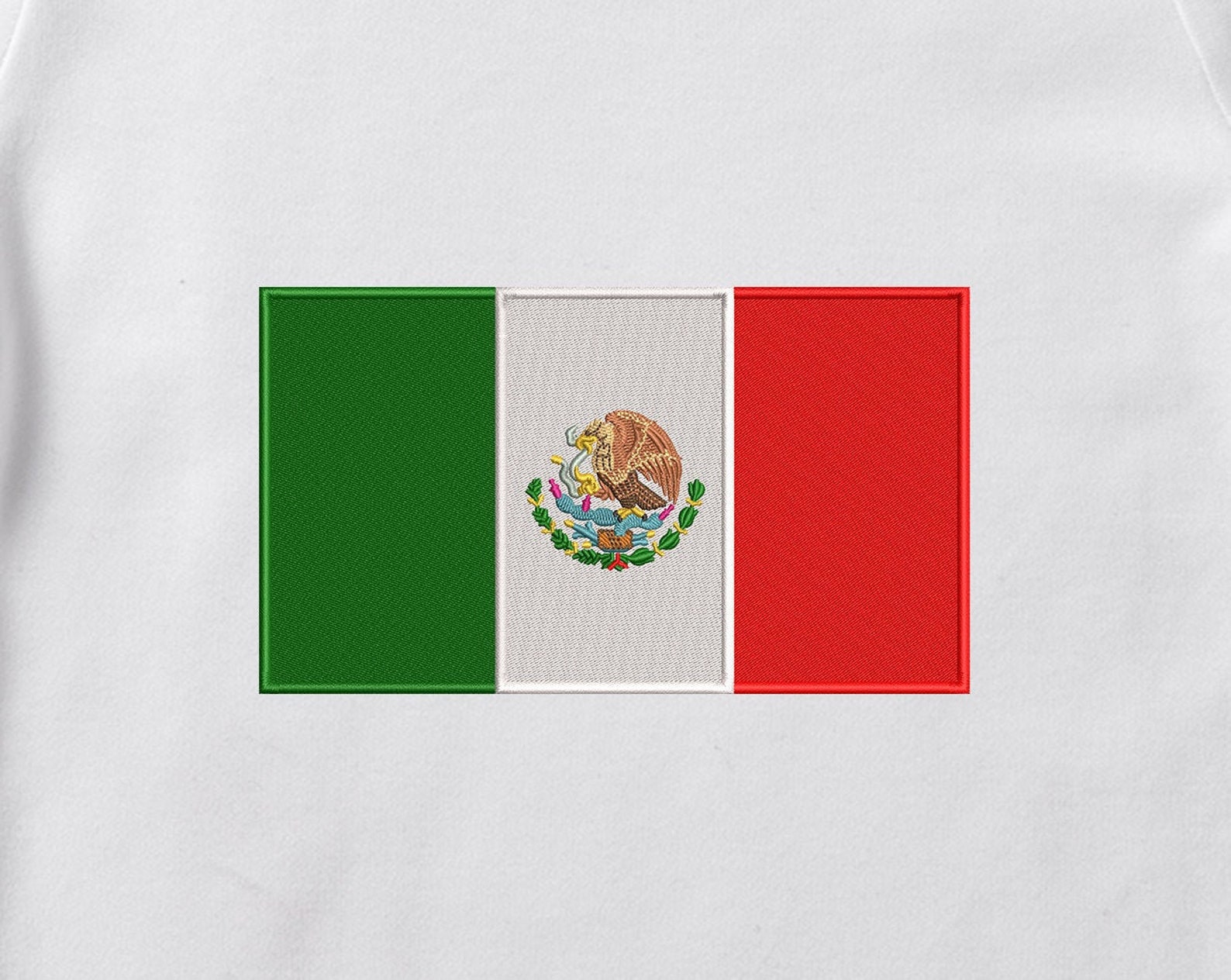 Mexico flag jessecmault design  etsy