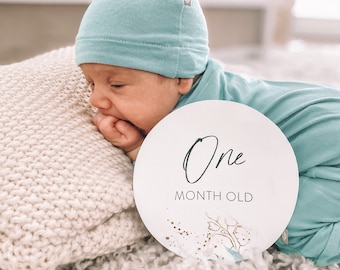 Baby Milestone Cards in Printable High Quality, Baby Shower Gift, Baby Milestone Art, New Baby Gift, Nursery Decor
