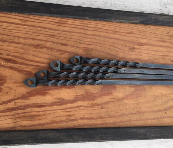 Hand Forgednordic Style Skewers Heavy Duty Free Shipping | Etsy