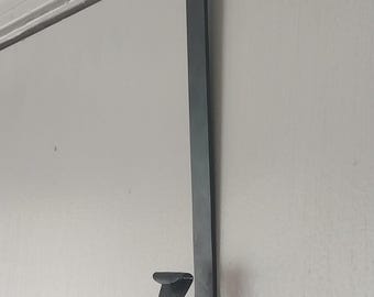 Handforged over the door sign hanger