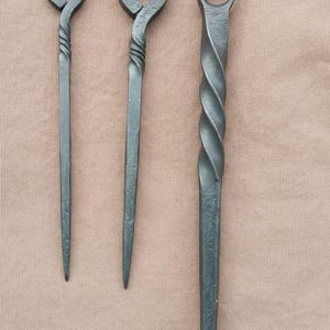 Marlin Spike Hand Forged, Hair Pin, veteran made, made in the USA