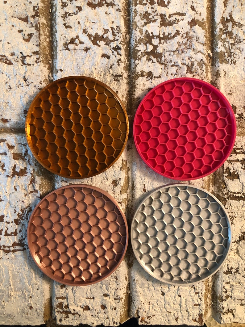 Coasters set of 4 Etsy