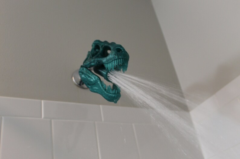 Dinosaur Shower Head Etsy