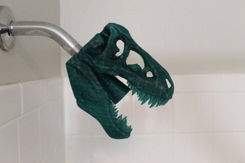 Dinosaur Shower Head Etsy