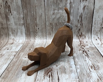 Stretching Dog Ring Holder