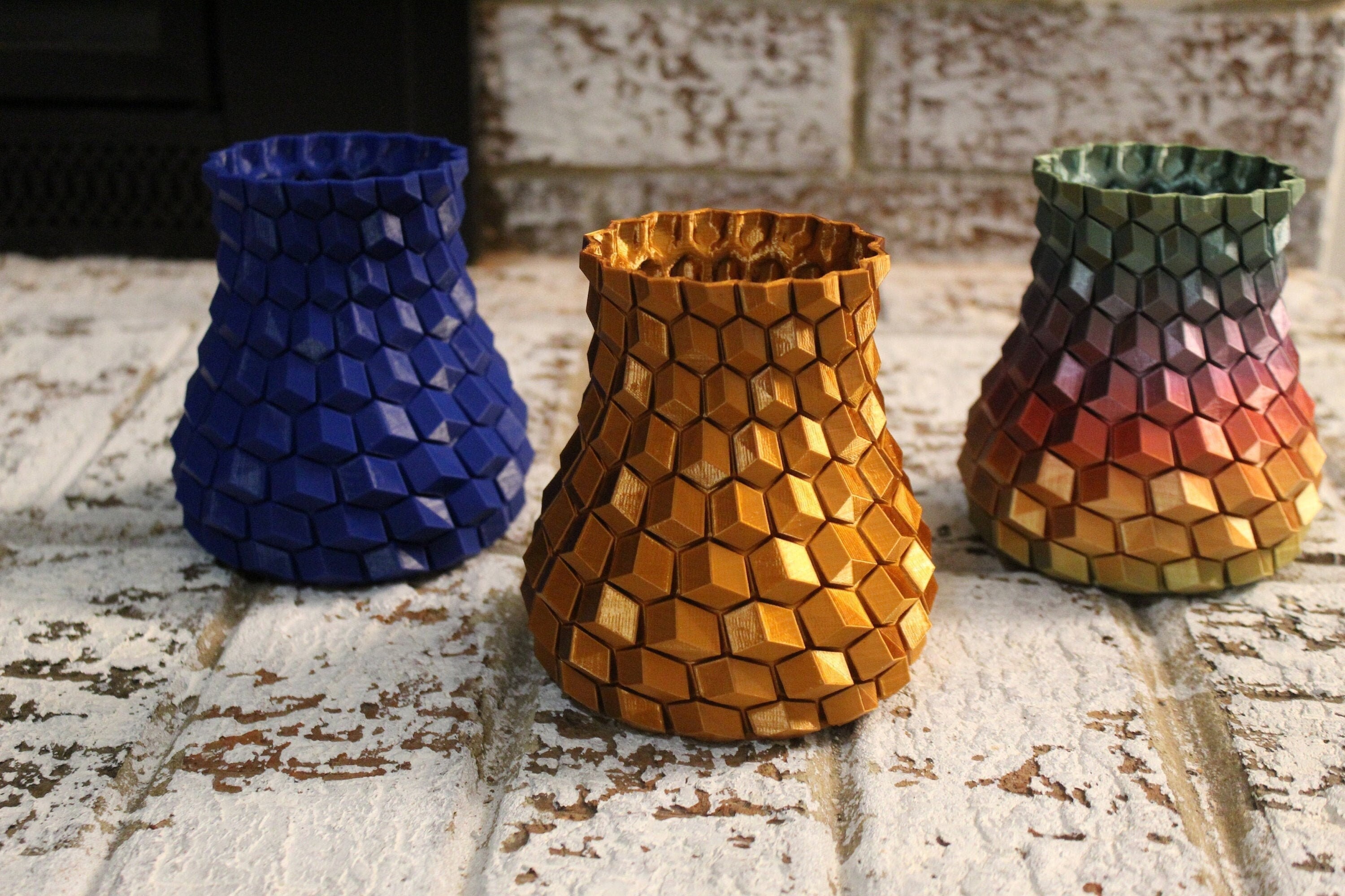 Honeycomb vase deals