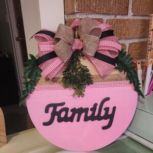 12 inch Welcome Door Sign