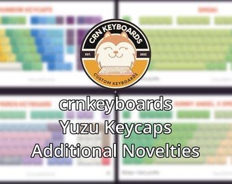 Yuzu Custom Keycaps Additional Novelties