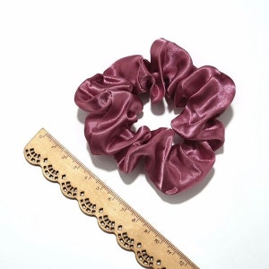 GOOD QUALITY Elegant Soft Silk Satin Scrunchy, Colorful Scrunchy, Variation Silky Scrunchy Hair Scrunchies Avoid Hair Damage, Silk Hair Tie