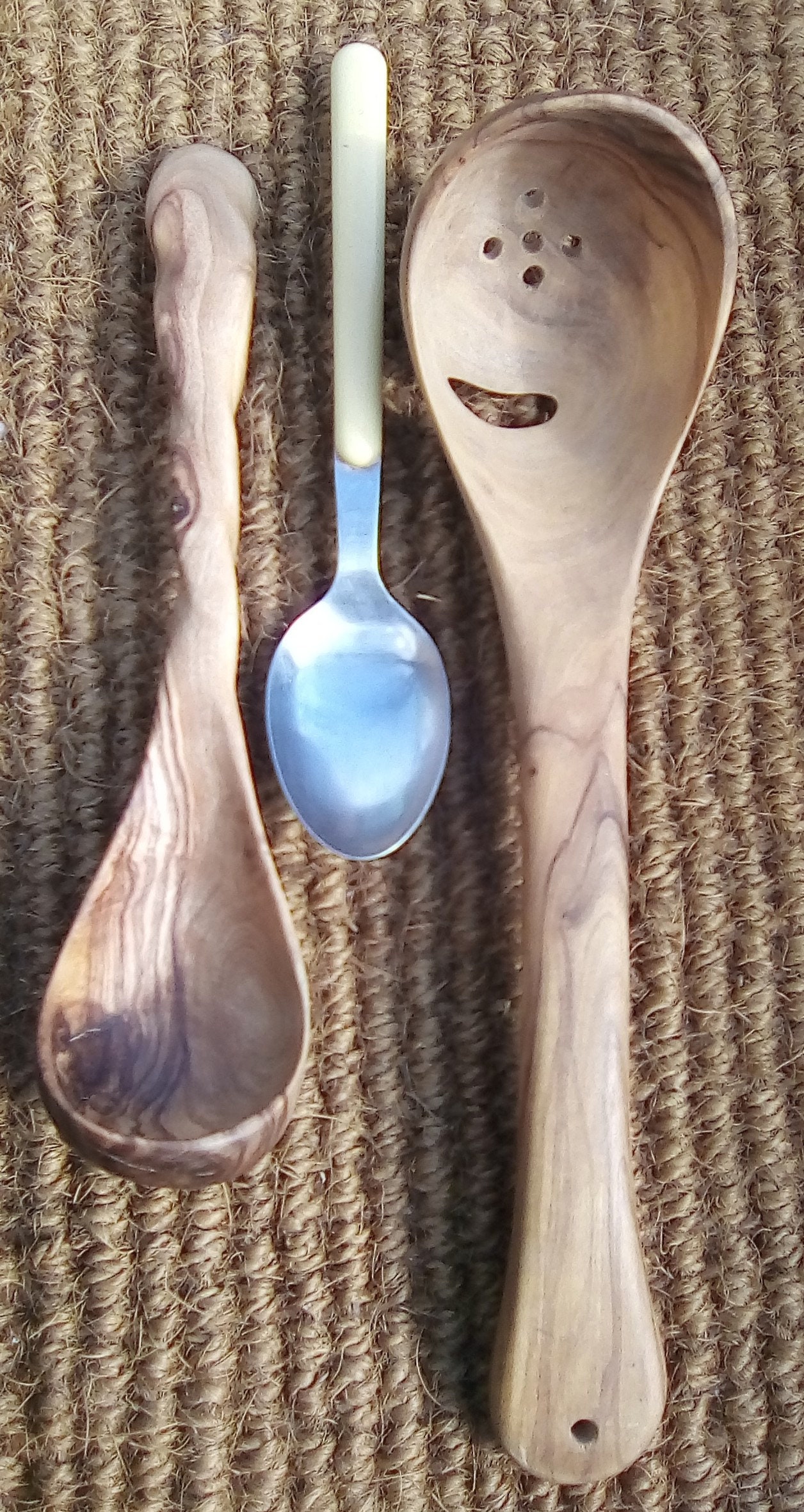 Louche en Olivier | Petite et Moyenne Fait Mains