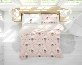 hippo bedding set