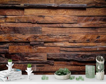 3d Wood Wallpaper Etsy 3d Wood Wallpaper Etsy