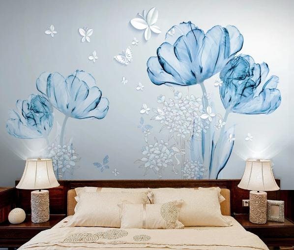  3D Flower 774 Wall Paper Print Decal Deco Wall Mural