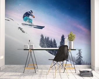 Snowboard Wallpaper - Etsy