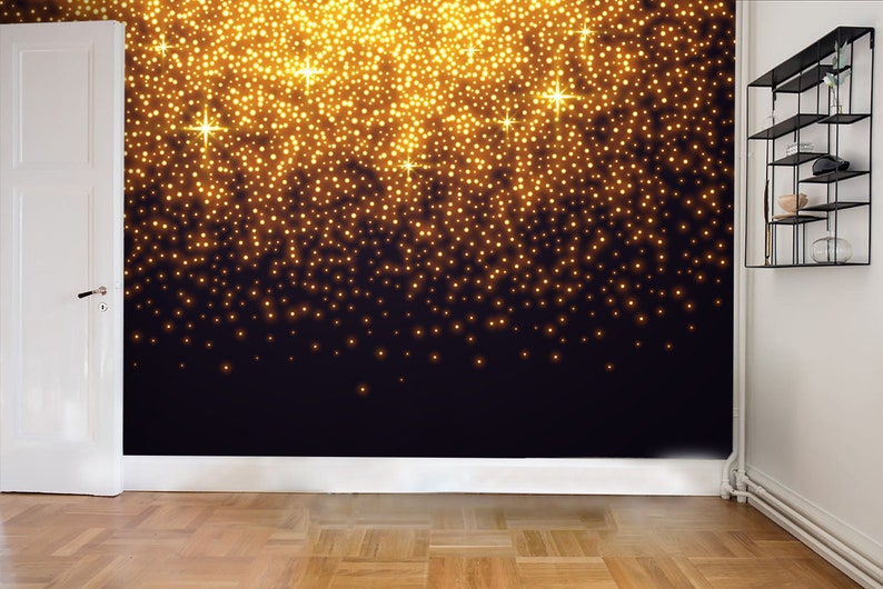 3D Starry Space Wallpaper Mural Peel and Stick Wallpaper Removable Wall Prints Stickers FC