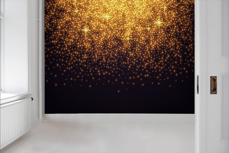 3D Starry Space Wallpaper Mural Peel and Stick Wallpaper Removable Wall Prints Stickers FC