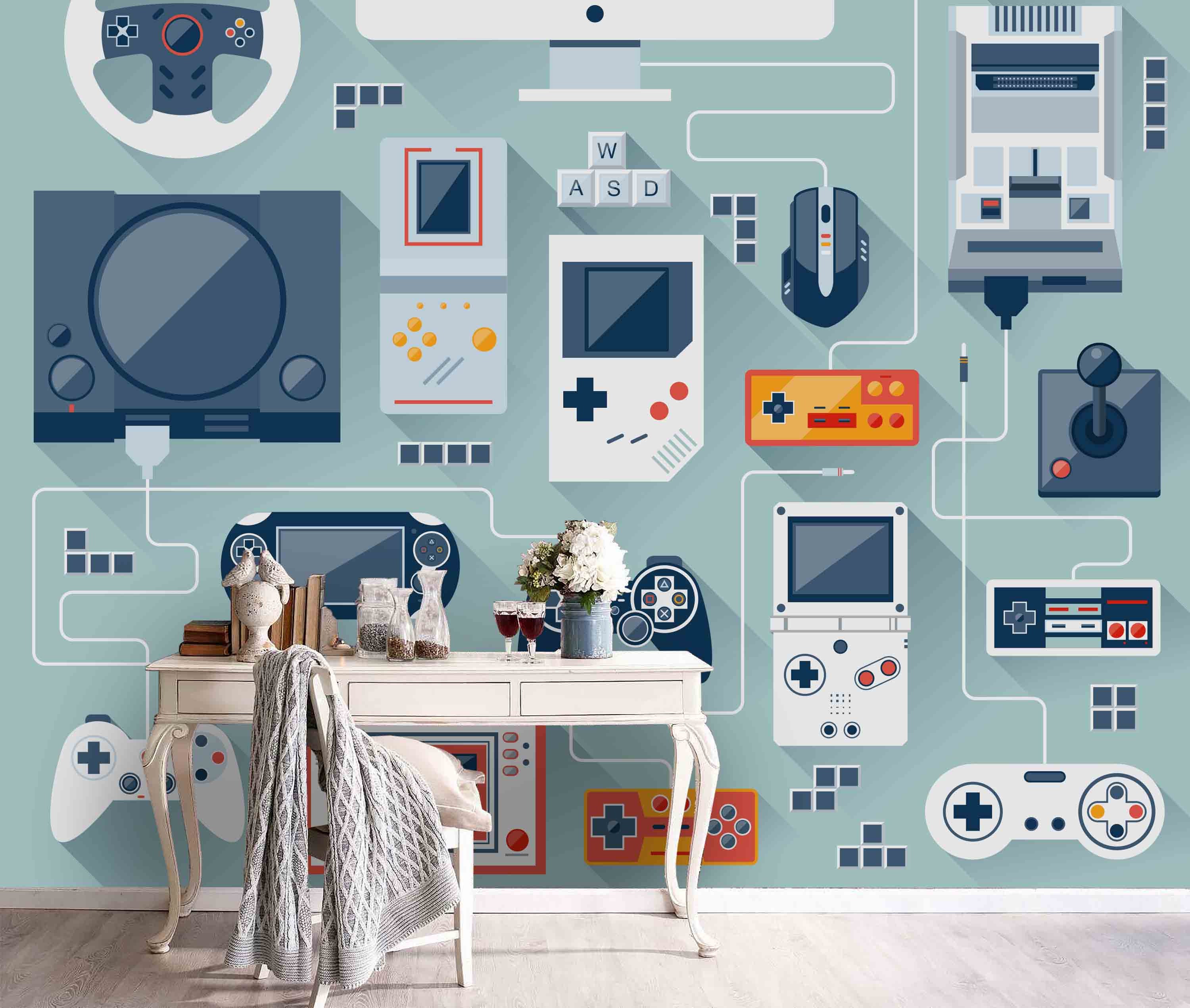 Wallpaper Ideas For Game Room