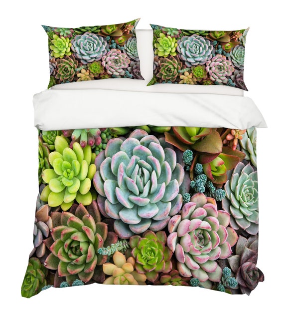 Bedding Cactus Black Dovet Cover Sets Quilt Cover Queen Pillowcases
