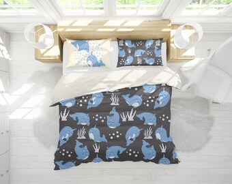 narwhal sheet set