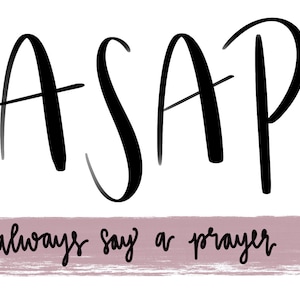 Always Say a Prayer/Christian PNG
