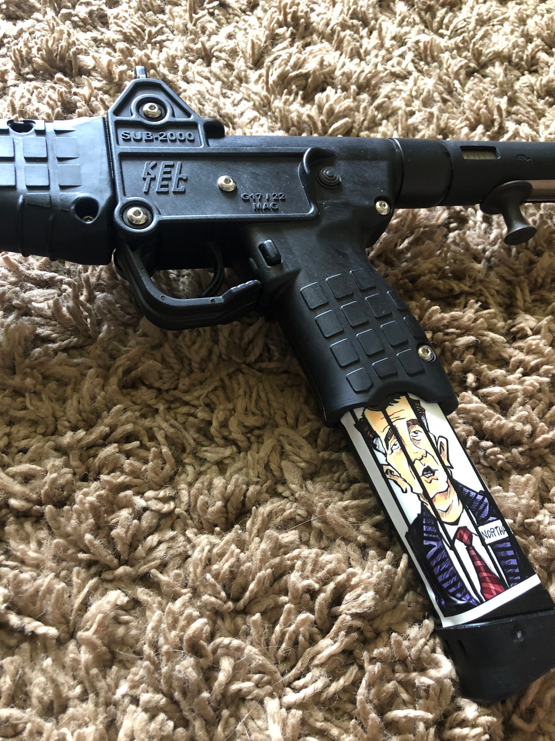 Northam Behind Bars Mag Decal / Glock Extended Magazine Decal Etsy