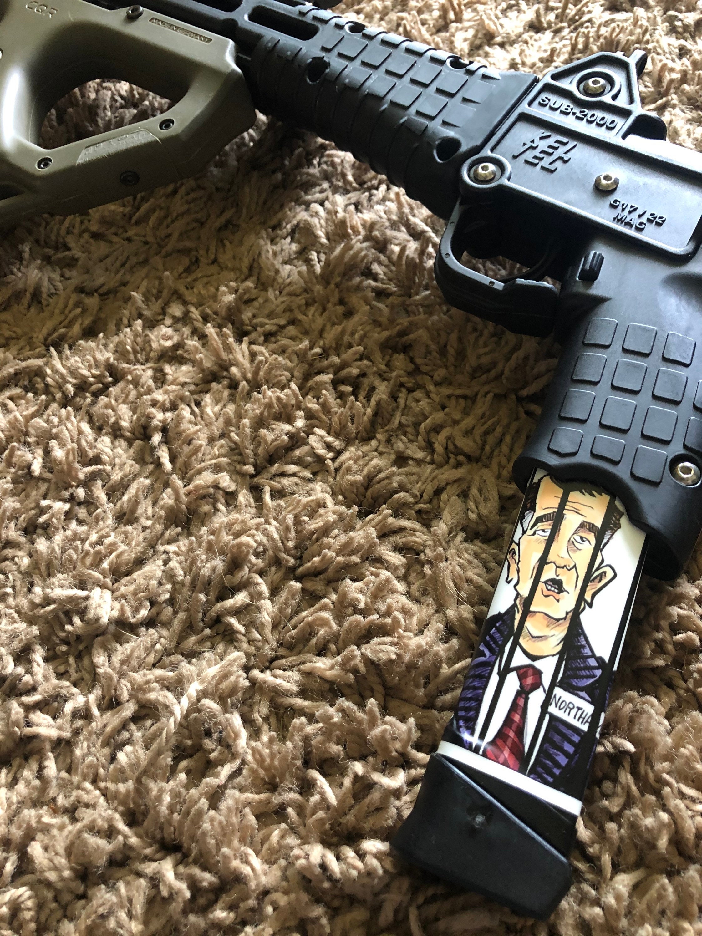 Northam Behind Bars Mag Decal / Glock Extended Magazine Decal Etsy