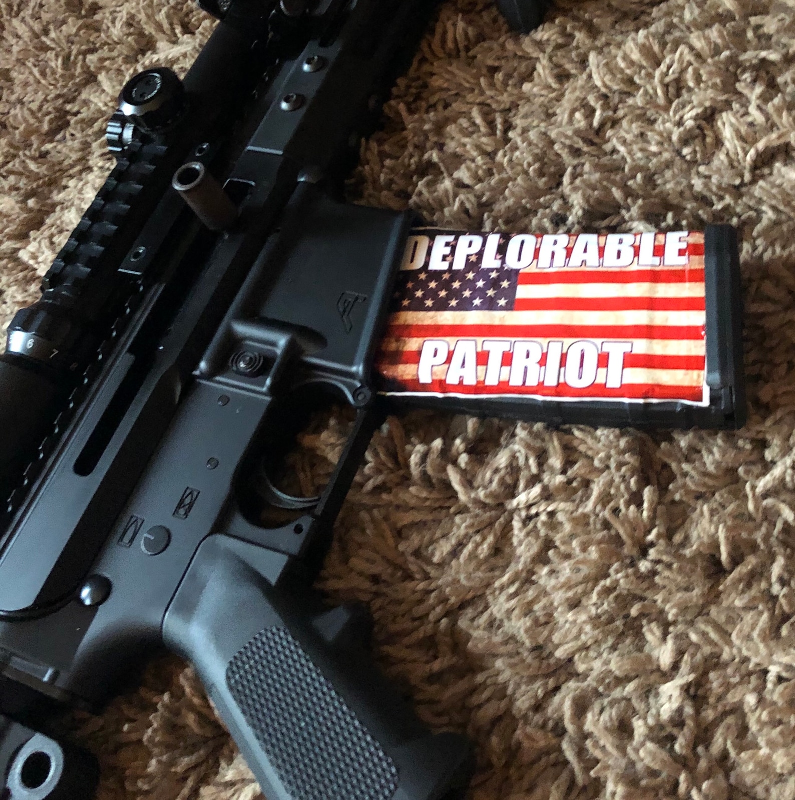 Deplorable Patriot Magazine Decal Ar15 Magazine Decal Gun Etsy