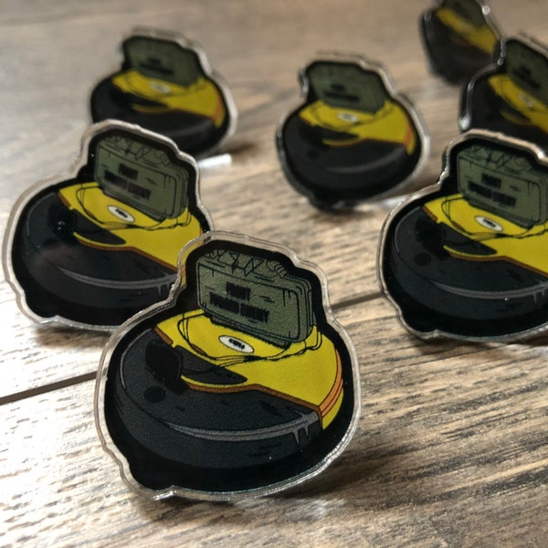 Claymore Roomba Pin | Range Bag Pin | Plate Carrier Pin | Call of Duty Gift