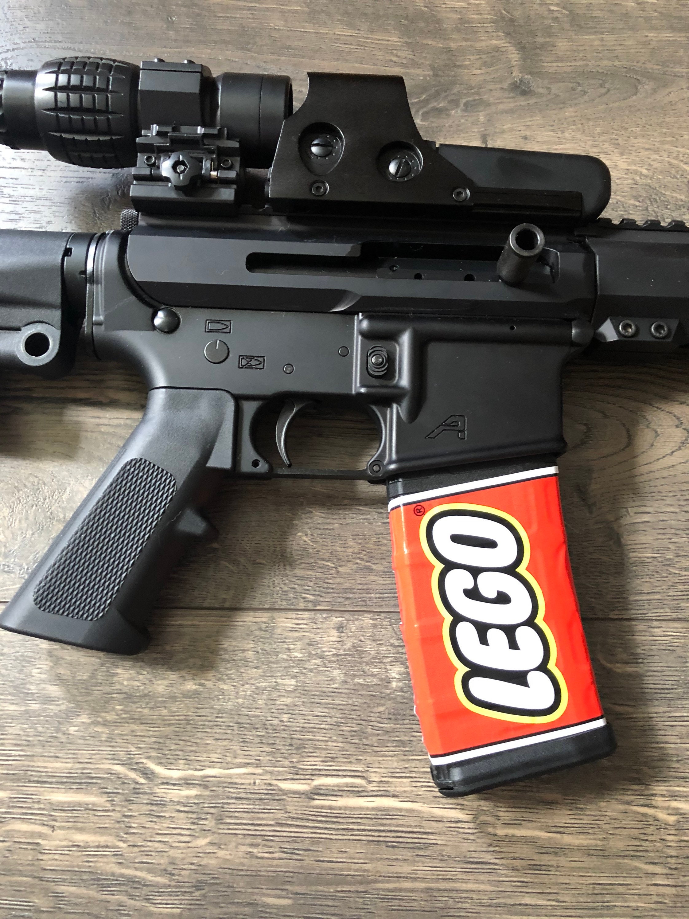 LEGO Magazine Decal Ar15 Magazine Decal Gun Mag Humor Etsy