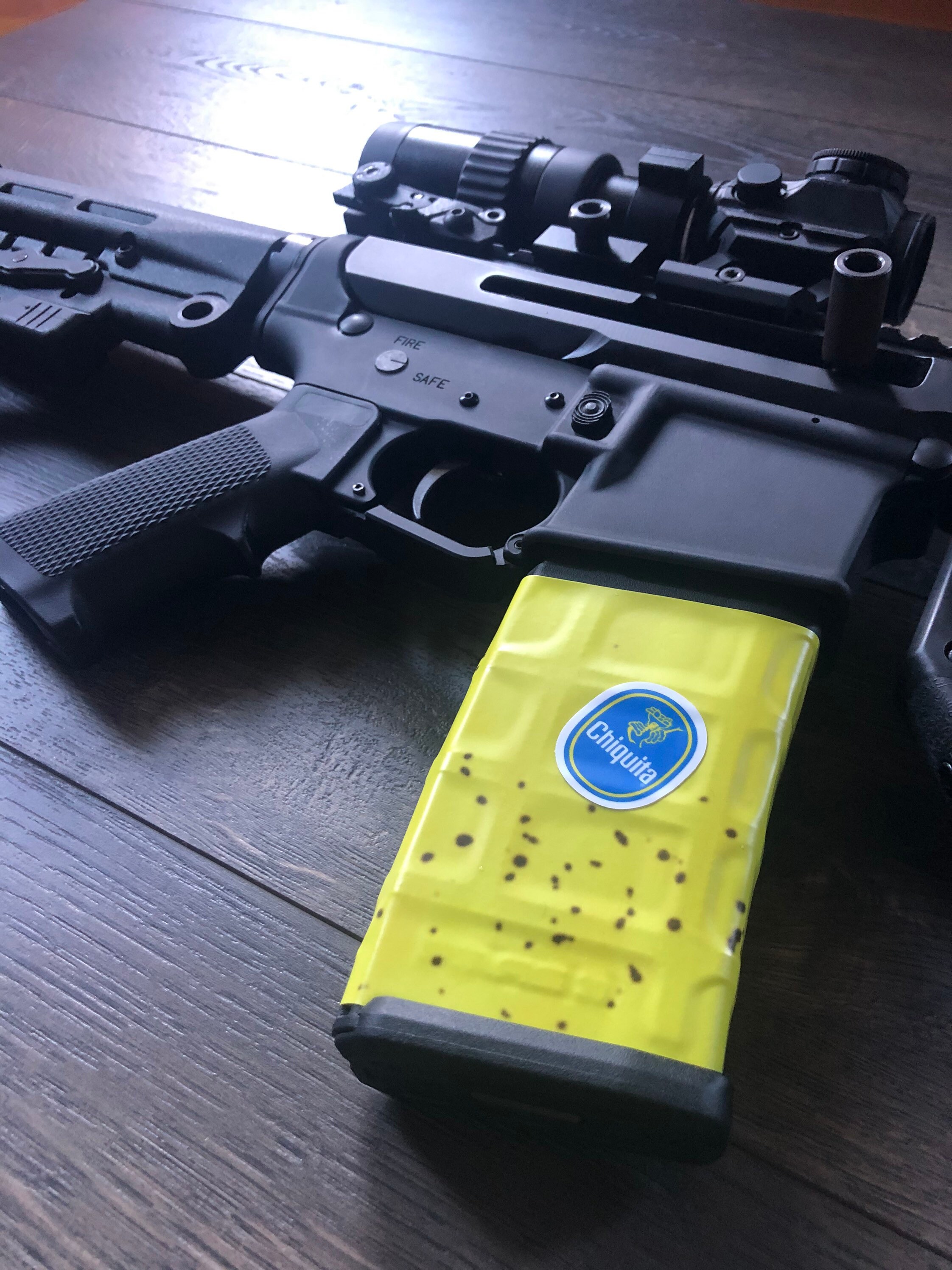 Chiquita Banana Clips PVC Morale Patch Pmag