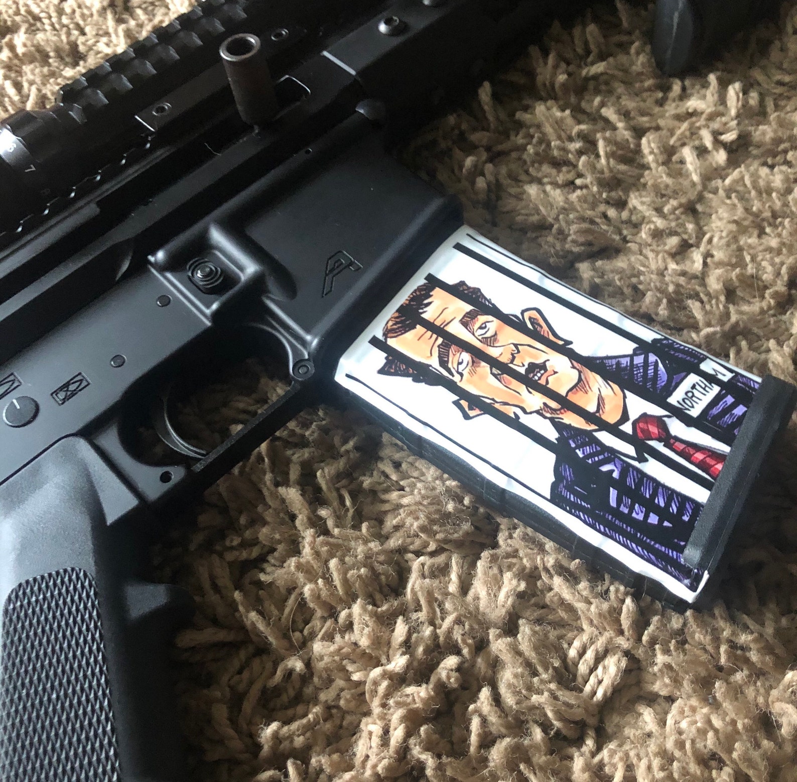 Northam behind bars Magazine Decal Gun Magazine Decal Gun Etsy