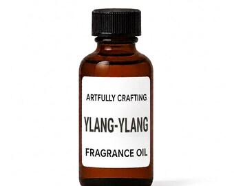 Ylang-Ylang Fragrance Oil – Phthalate-Free for Candles, Soap, Wax Melts (1, 2, 8 oz)