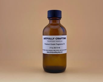 Tahitian Vanilla Fragrance Oil | Exotic Sweet Scent, Phthalate-Free