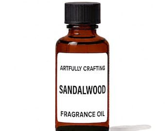 Sandalwood Fragrance Oil for Candles, Soap and Wax Melts
