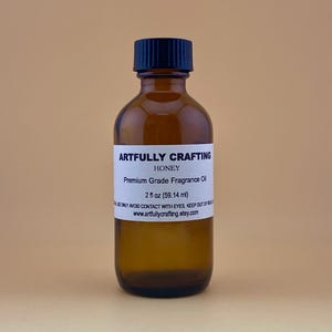 Honey Fragrance Oil | Premium Grade, Phthalate-Free | Sweet Warm Scent for Benzoin Candles, Soap, Perfume, Body Oil & Lip Balm (2 oz, 8 oz)