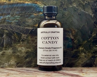 Cotton Candy Premium Grade Fragrance Oil-Phthalate Free Scented Oil-Candle Making Supplies-Soap Making Supplies-Clean Beauty Fragrance Oils