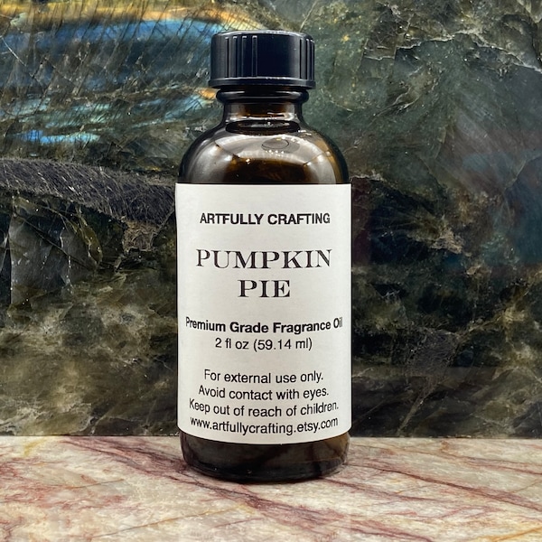 Pumpkin Pie Premium Grade Fragrance Oil-Phthalate Free Scented Oil-Candle Making Supplies-Soap Making Supples-Clean Beauty Fragrance Oils