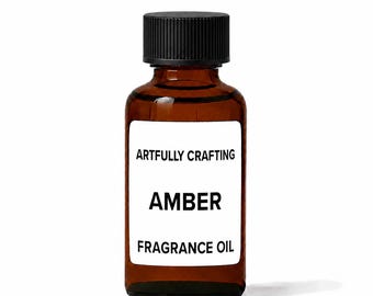 Amber Fragrance Oil for Candles, Soap and Wax Melts