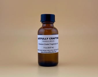 Vanilla Bean Fragrance Oil | Sweet Candle, Soap & Lotion Scent