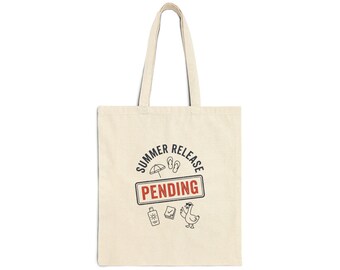 Bolso tote de lona de algodón