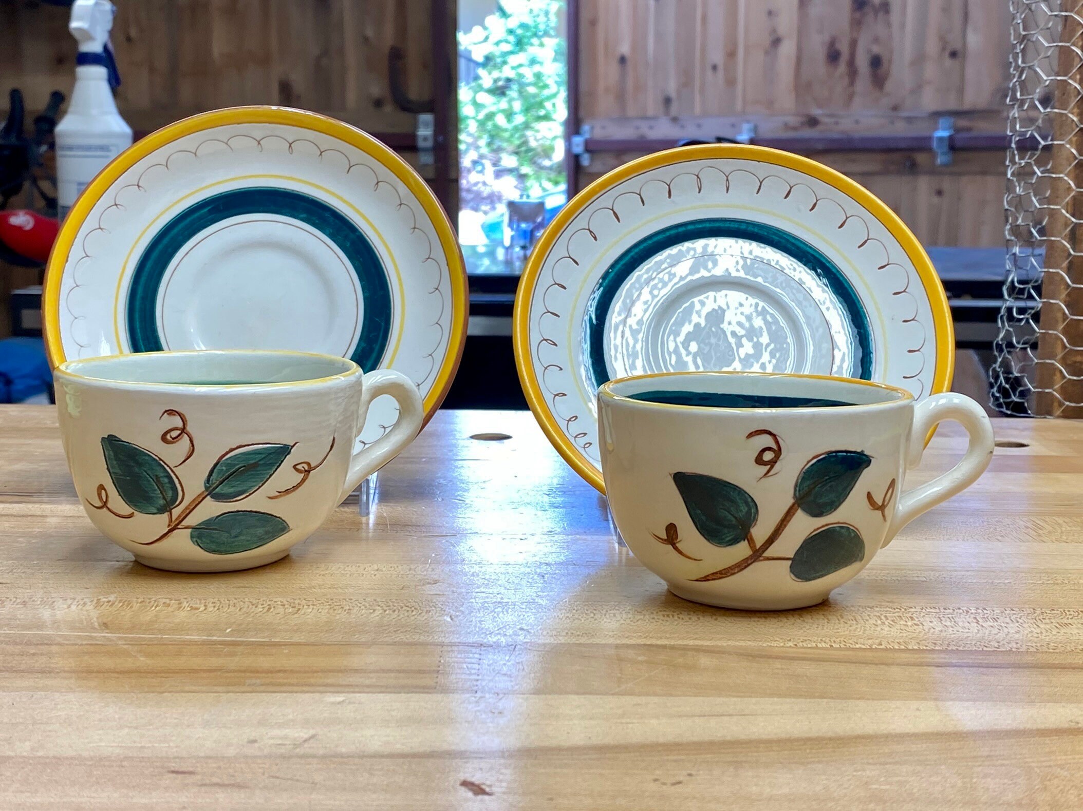 Stangl dishes top