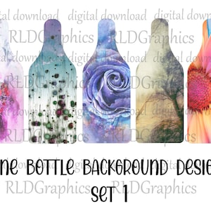 Wine Bottle Cutting Board Sublimation Design Background Bundle Set 1, Wine Kitchen Decor, Sublimation Cutting Board Digital Download
