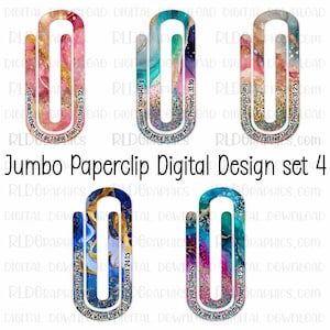 Schriften für Mütter Sublimations Lesezeichen Vorlagen | Acryl Büroklammer Bundle Set 4 | Digitaler Download für Jumbo Paperclips