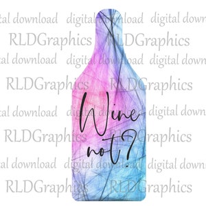 Wine Bottle Cutting Board Sublimation Design, Wine Kitchen Decor, Sublimation Cutting Board Digital Download With Commercial License