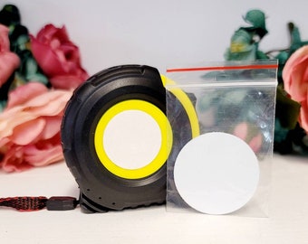Sublimation Tape Measure Blank, 16 feet or 5 meter Tape Measure Ready For Sublimation Printing