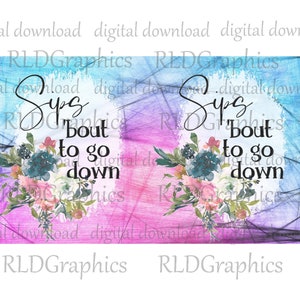 Adult Humor Slim Can Cooler Sublimation Design Downloads Sips 'bout To Go Down 12 Oz Can Cooler Tumbler PNG Download With Commercial License
